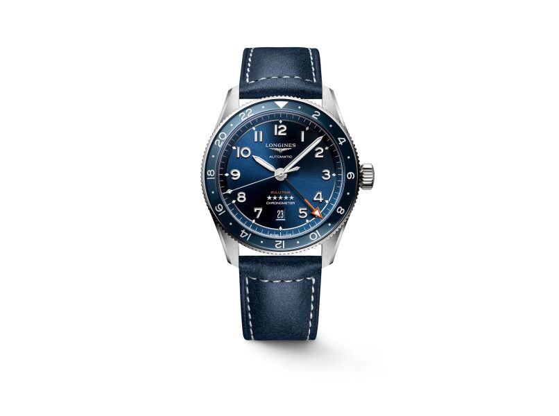Armbanduhr Stahl Longines Sport Spirit Zulu Time